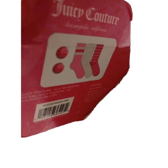 Juicy Couture Gift Set Includes 3 Cozy Socks & 2 Bath Bombs  - New In Box - Picture 4 of 8